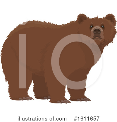 Royalty-Free (RF) Bear Clipart Illustration by Vector Tradition SM - Stock Sample #1611657