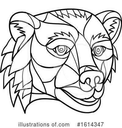 Royalty-Free (RF) Bear Clipart Illustration by patrimonio - Stock Sample #1614347