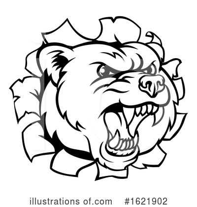 Royalty-Free (RF) Bear Clipart Illustration by AtStockIllustration - Stock Sample #1621902