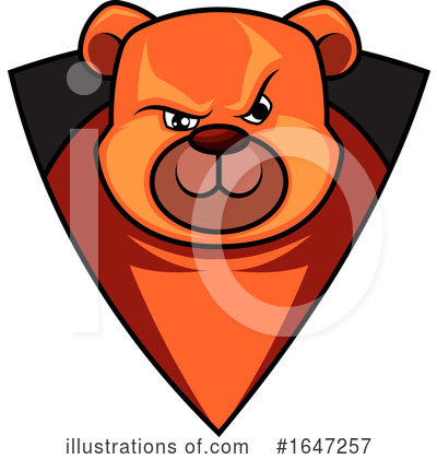 Royalty-Free (RF) Bear Clipart Illustration by Morphart Creations - Stock Sample #1647257