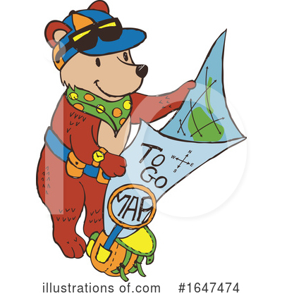 Royalty-Free (RF) Bear Clipart Illustration by Cherie Reve - Stock Sample #1647474