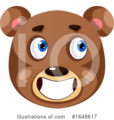 Royalty-Free (RF) Bear Clipart Illustration by Morphart Creations - Stock Sample #1648617