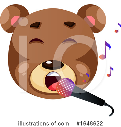 Royalty-Free (RF) Bear Clipart Illustration by Morphart Creations - Stock Sample #1648622