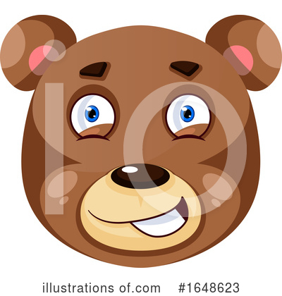 Royalty-Free (RF) Bear Clipart Illustration by Morphart Creations - Stock Sample #1648623