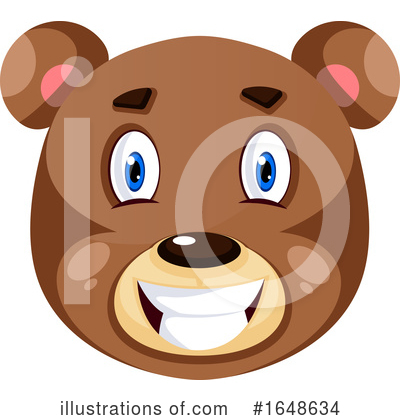 Royalty-Free (RF) Bear Clipart Illustration by Morphart Creations - Stock Sample #1648634