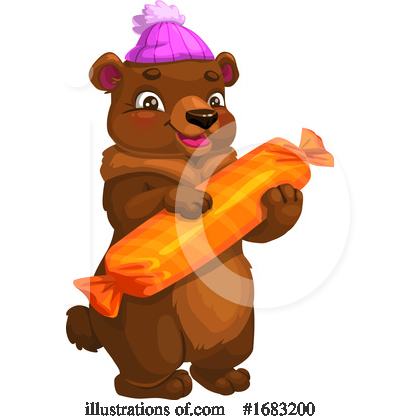 Royalty-Free (RF) Bear Clipart Illustration by Vector Tradition SM - Stock Sample #1683200
