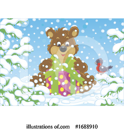 Royalty-Free (RF) Bear Clipart Illustration by Alex Bannykh - Stock Sample #1688910