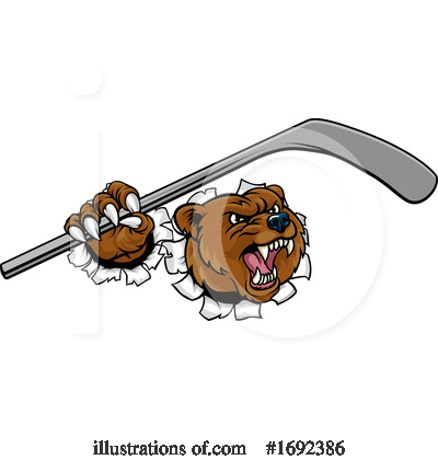 Royalty-Free (RF) Bear Clipart Illustration by AtStockIllustration - Stock Sample #1692386