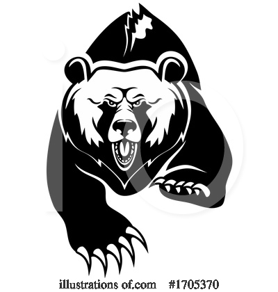 Royalty-Free (RF) Bear Clipart Illustration by Vector Tradition SM - Stock Sample #1705370