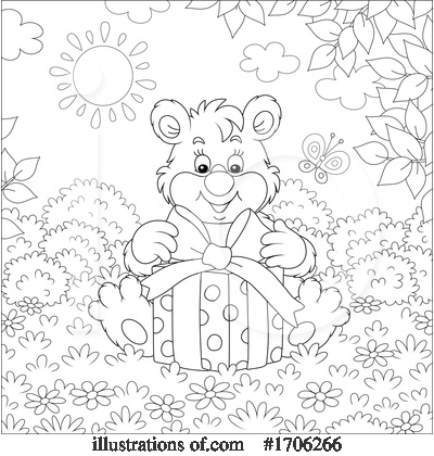 Royalty-Free (RF) Bear Clipart Illustration by Alex Bannykh - Stock Sample #1706266
