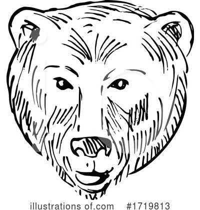 Royalty-Free (RF) Bear Clipart Illustration by patrimonio - Stock Sample #1719813