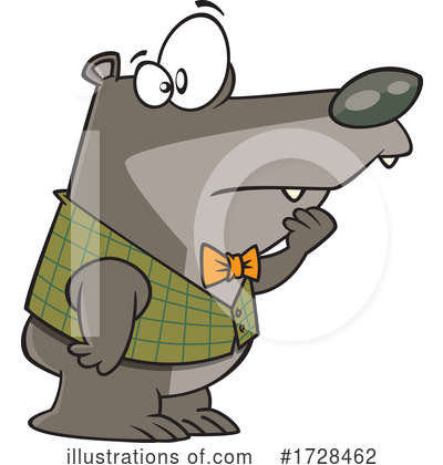 Bear Clipart #1728462 by toonaday