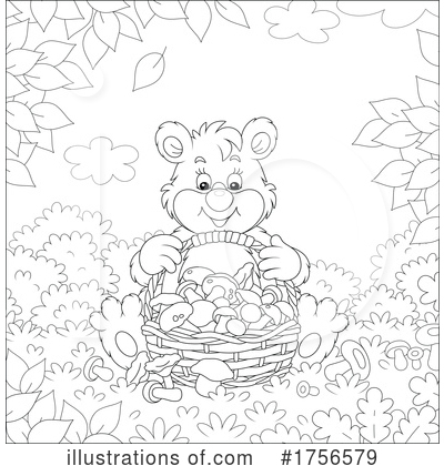 Royalty-Free (RF) Bear Clipart Illustration by Alex Bannykh - Stock Sample #1756579