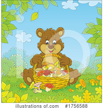 Royalty-Free (RF) Bear Clipart Illustration by Alex Bannykh - Stock Sample #1756588