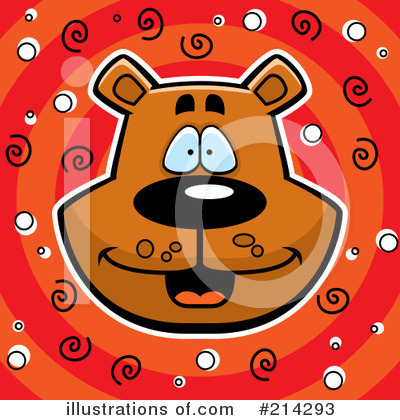 Royalty-Free (RF) Bear Clipart Illustration by Cory Thoman - Stock Sample #214293