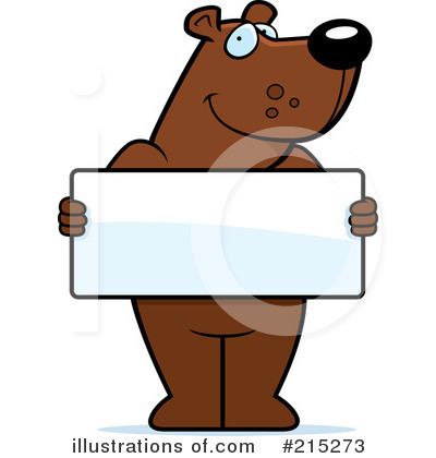 Royalty-Free (RF) Bear Clipart Illustration by Cory Thoman - Stock Sample #215273