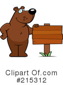 Bear Clipart #215312 by Cory Thoman