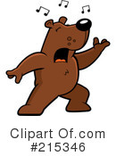 Bear Clipart #215346 by Cory Thoman