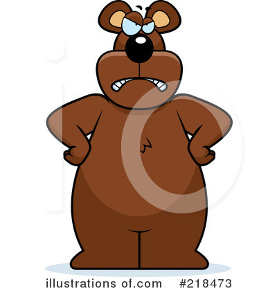 Royalty-Free (RF) Bear Clipart Illustration by Cory Thoman - Stock Sample #218473