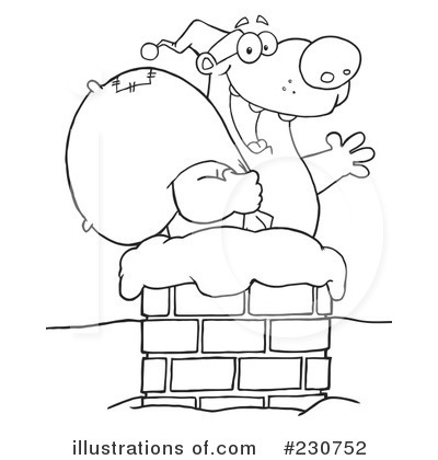 Royalty-Free (RF) Bear Clipart Illustration by Hit Toon - Stock Sample #230752