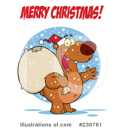 Royalty-Free (RF) Bear Clipart Illustration by Hit Toon - Stock Sample #230761