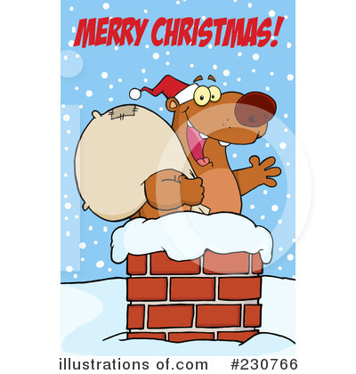 Royalty-Free (RF) Bear Clipart Illustration by Hit Toon - Stock Sample #230766