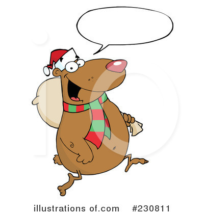 Royalty-Free (RF) Bear Clipart Illustration by Hit Toon - Stock Sample #230811