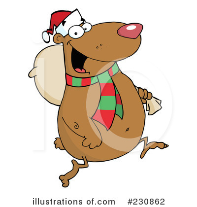 Royalty-Free (RF) Bear Clipart Illustration by Hit Toon - Stock Sample #230862
