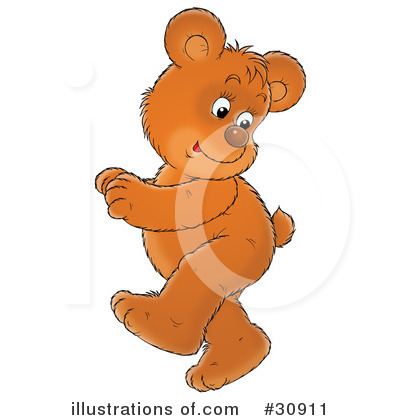 Royalty-Free (RF) Bear Clipart Illustration by Alex Bannykh - Stock Sample #30911