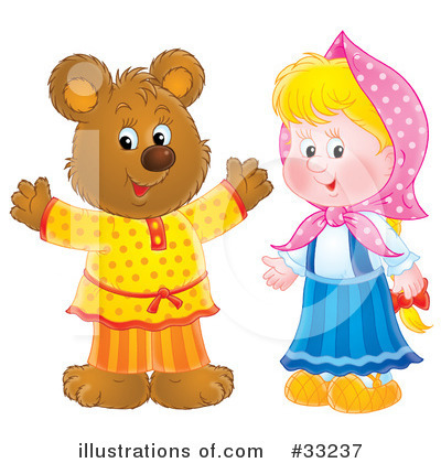 Royalty-Free (RF) Bear Clipart Illustration by Alex Bannykh - Stock Sample #33237