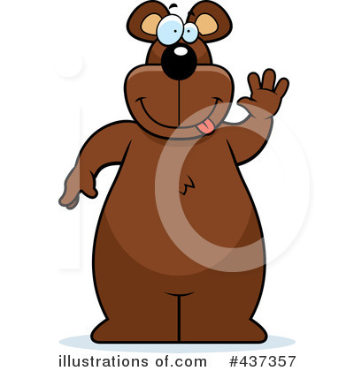 Royalty-Free (RF) Bear Clipart Illustration by Cory Thoman - Stock Sample #437357