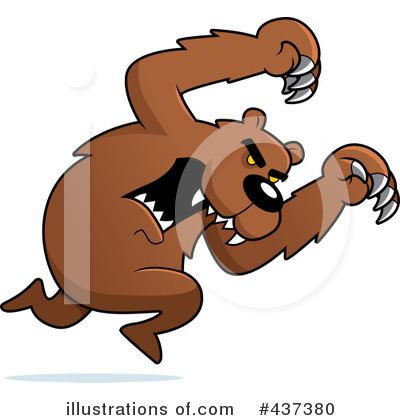 Royalty-Free (RF) Bear Clipart Illustration by Cory Thoman - Stock Sample #437380
