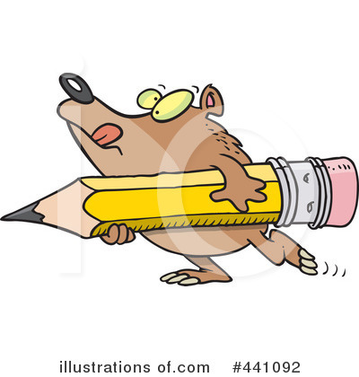 Royalty-Free (RF) Bear Clipart Illustration by toonaday - Stock Sample #441092