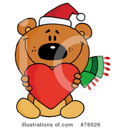 Royalty-Free (RF) Bear Clipart Illustration by Hit Toon - Stock Sample #76026