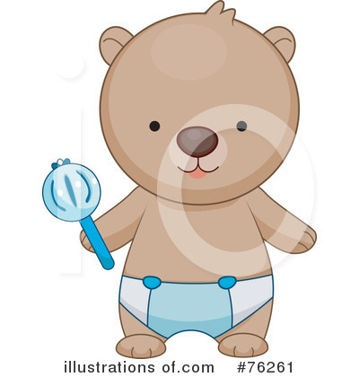 Royalty-Free (RF) Bear Clipart Illustration by BNP Design Studio - Stock Sample #76261