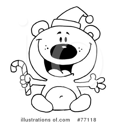 Royalty-Free (RF) Bear Clipart Illustration by Hit Toon - Stock Sample #77118