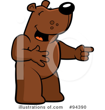 Bear Character Clipart #94390 by Cory Thoman