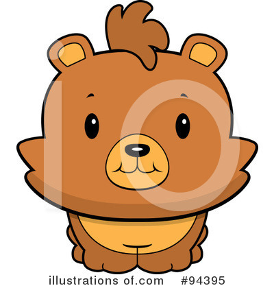 Royalty-Free (RF) Bear Clipart Illustration by Cory Thoman - Stock Sample #94395