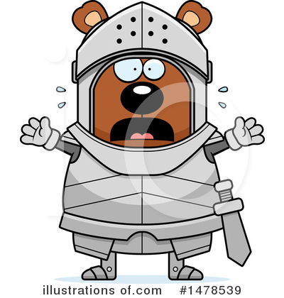 Royalty-Free (RF) Bear Knight Clipart Illustration by Cory Thoman - Stock Sample #1478539