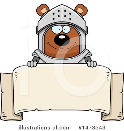 Royalty-Free (RF) Bear Knight Clipart Illustration by Cory Thoman - Stock Sample #1478543