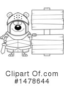Bear Knight Clipart #1478644 by Cory Thoman