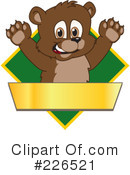 Bear Mascot Clipart #226521 by Mascot Junction