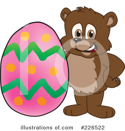 Royalty-Free (RF) Bear Mascot Clipart Illustration by Mascot Junction - Stock Sample #226522