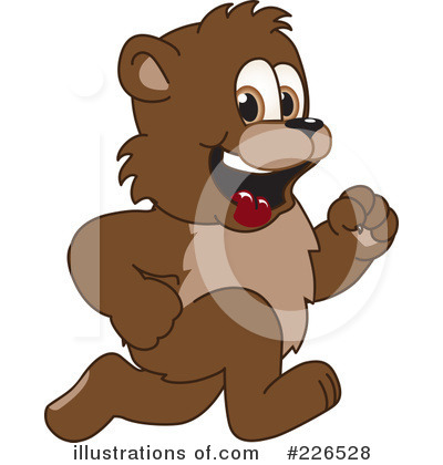 Royalty-Free (RF) Bear Mascot Clipart Illustration by Mascot Junction - Stock Sample #226528