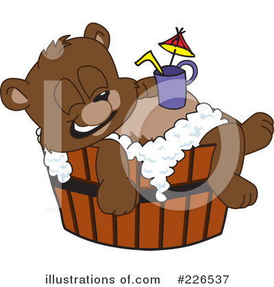 Royalty-Free (RF) Bear Mascot Clipart Illustration by Mascot Junction - Stock Sample #226537