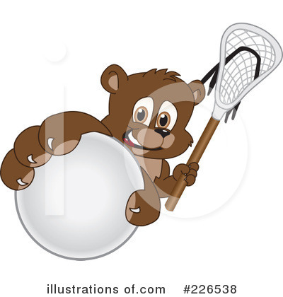 Royalty-Free (RF) Bear Mascot Clipart Illustration by Mascot Junction - Stock Sample #226538