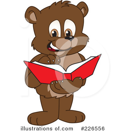 Royalty-Free (RF) Bear Mascot Clipart Illustration by Mascot Junction - Stock Sample #226556