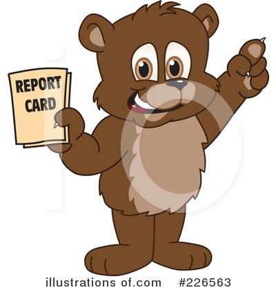 Royalty-Free (RF) Bear Mascot Clipart Illustration by Mascot Junction - Stock Sample #226563