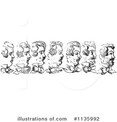 Beard Clipart #1135992 - Illustration by Picsburg