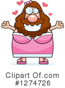 Bearded Lady Clipart #1274726 by Cory Thoman